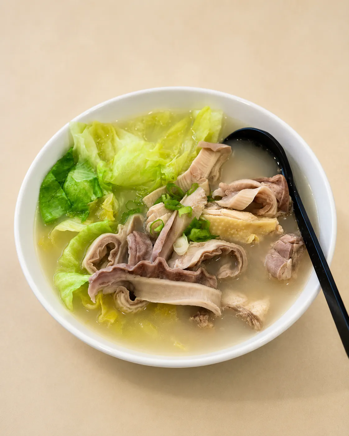 Pork Stomach and Chicken Noodle Soup at Hei Hei Kitchen, Chinese Restaurant in Rosemead
