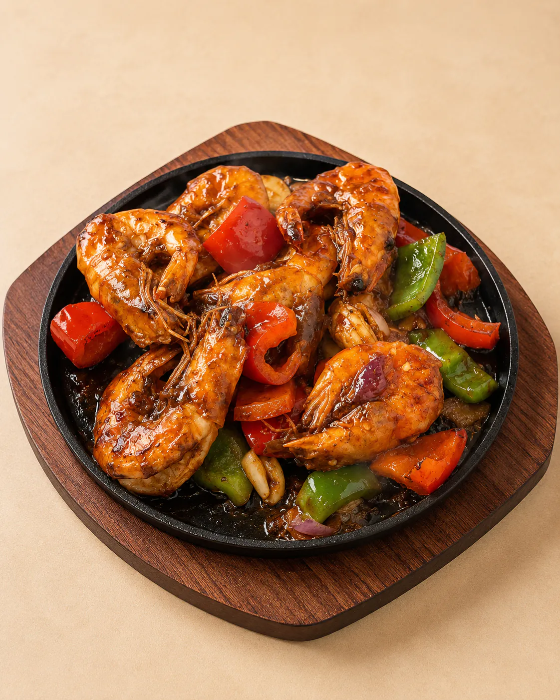 Sizzling Shrimp at Hei Hei Kitchen, Chinese Restaurant in Rosemead